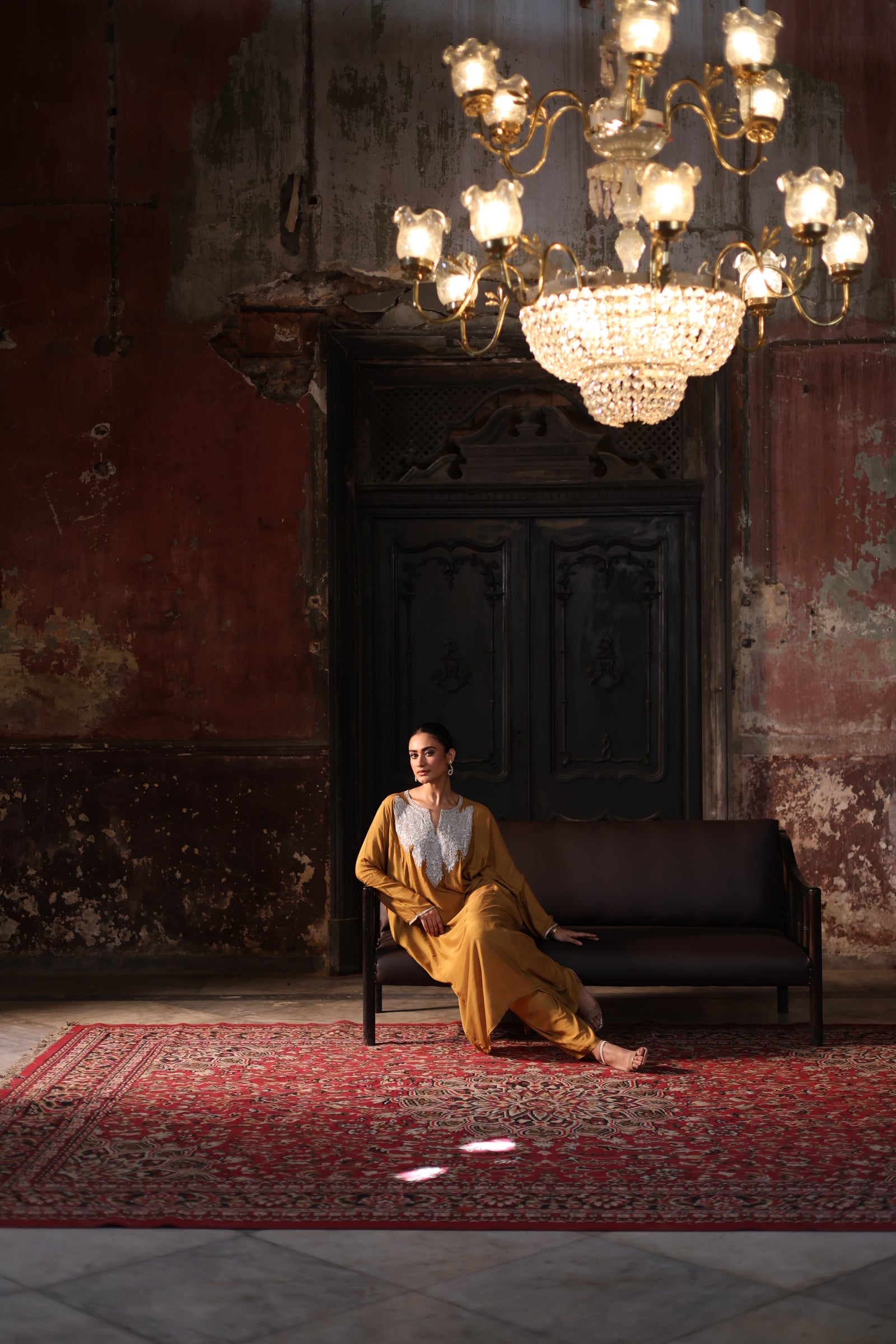 TILLA EDIT - Beige Mustard