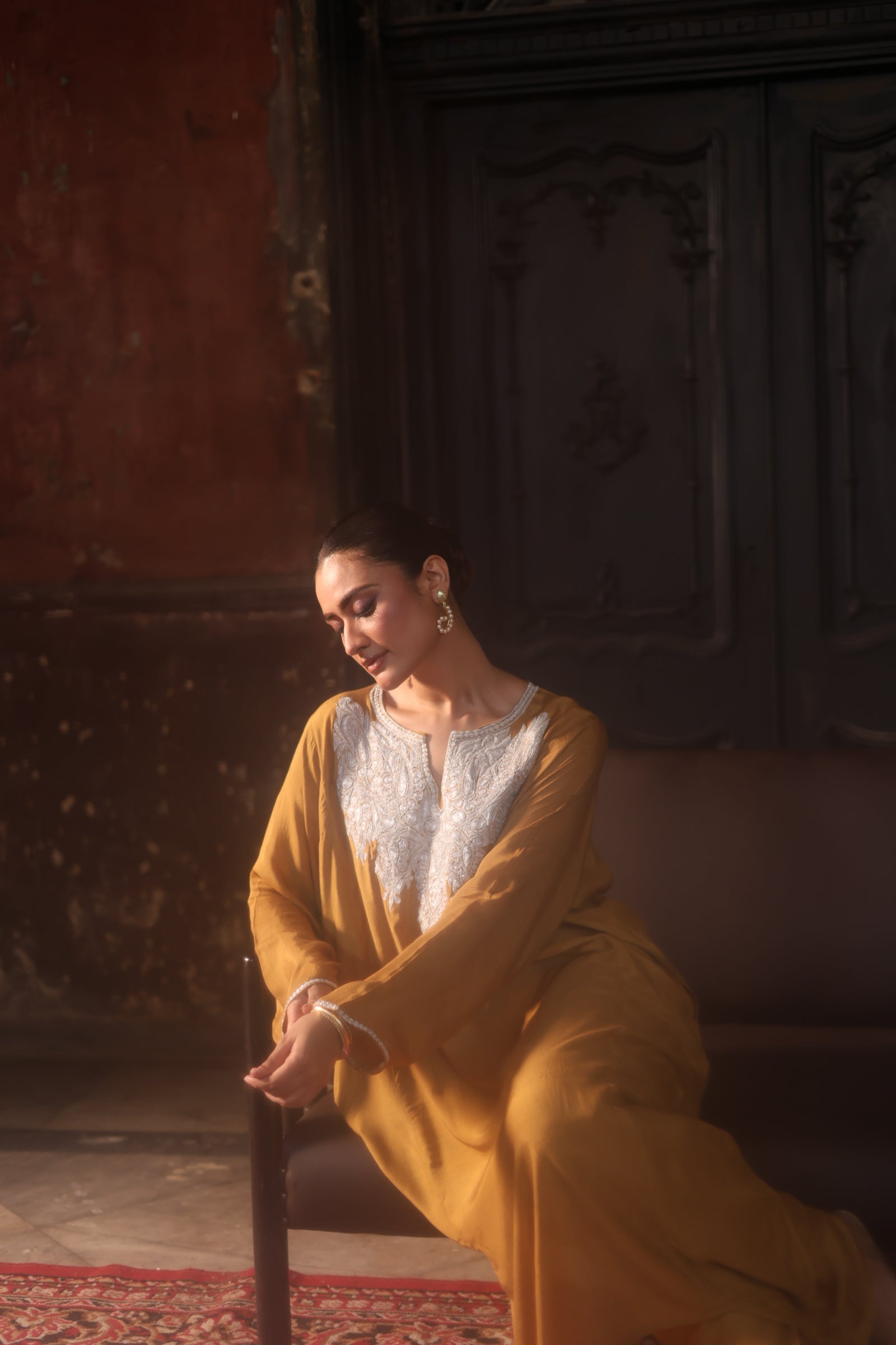 TILLA EDIT - Beige Mustard