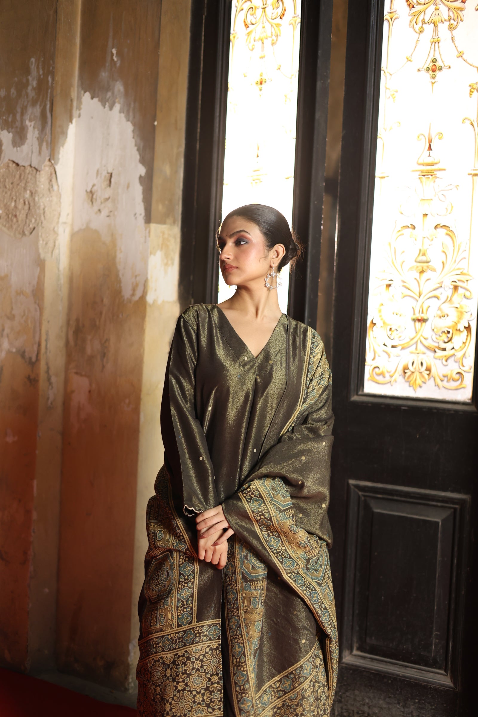 SITARAH - Charcoal Olive