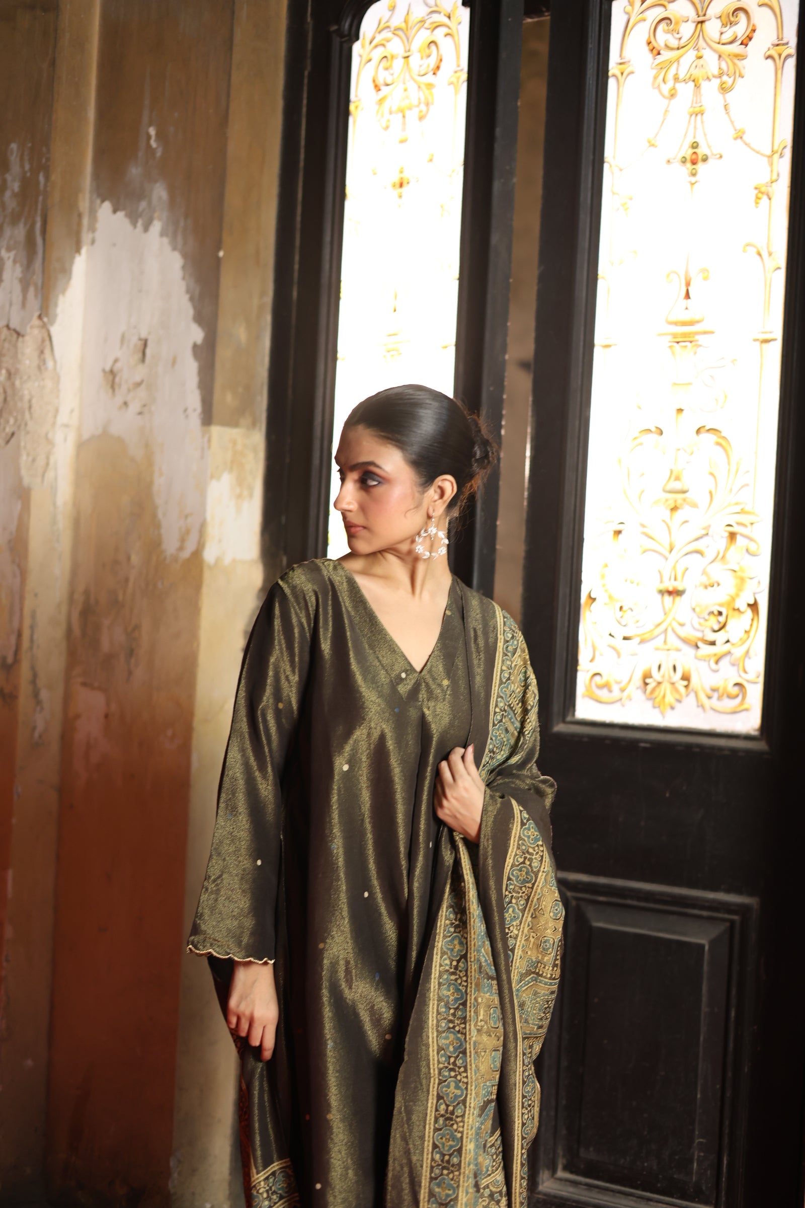 SITARAH - Charcoal Olive