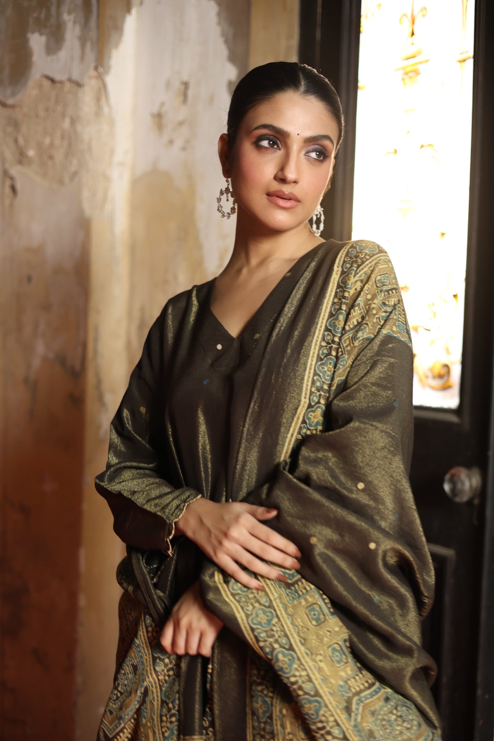 SITARAH - Charcoal Olive