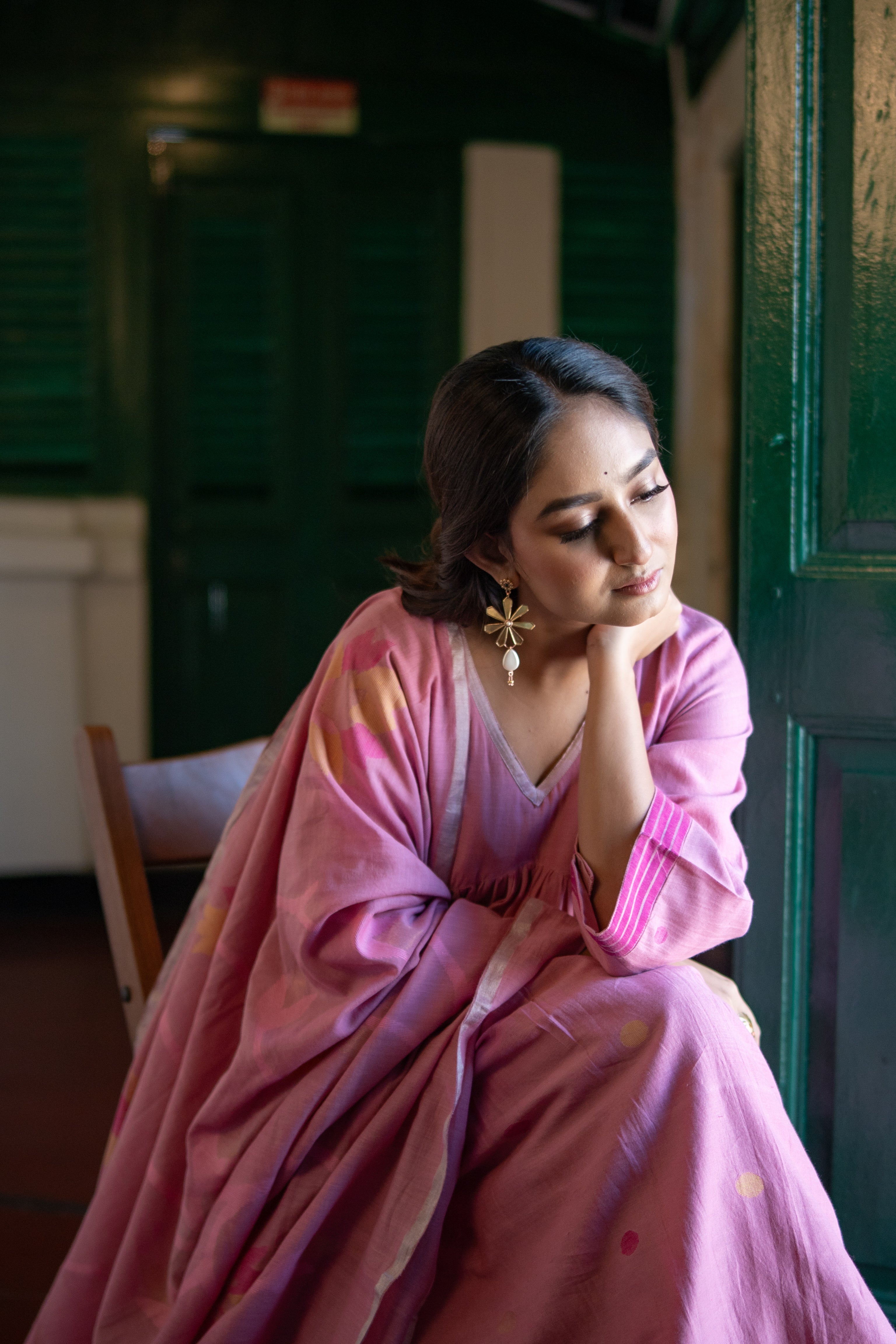 Gulnaar (Mulmul Jamdani)