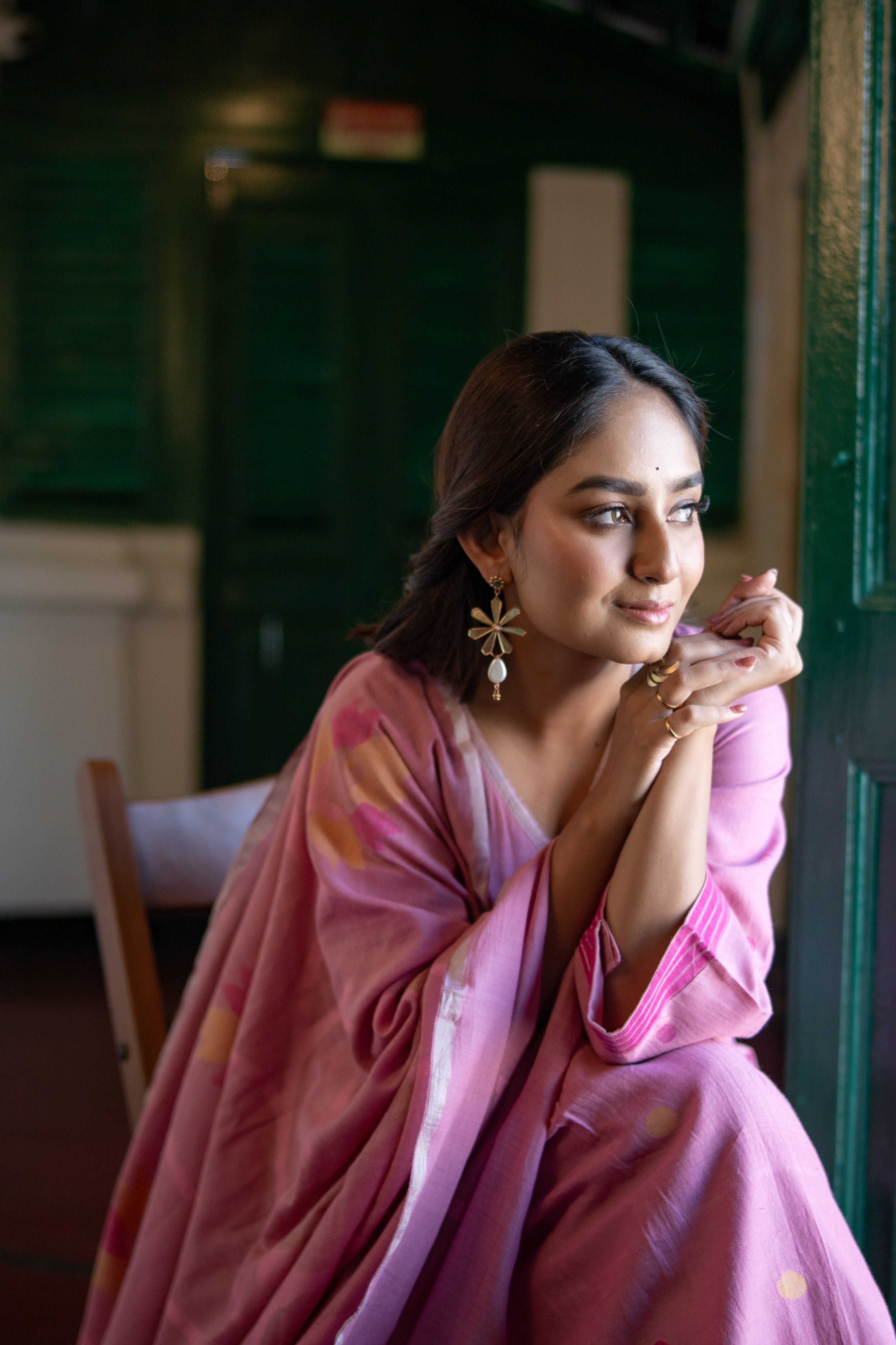 Gulnaar (Mulmul Jamdani)