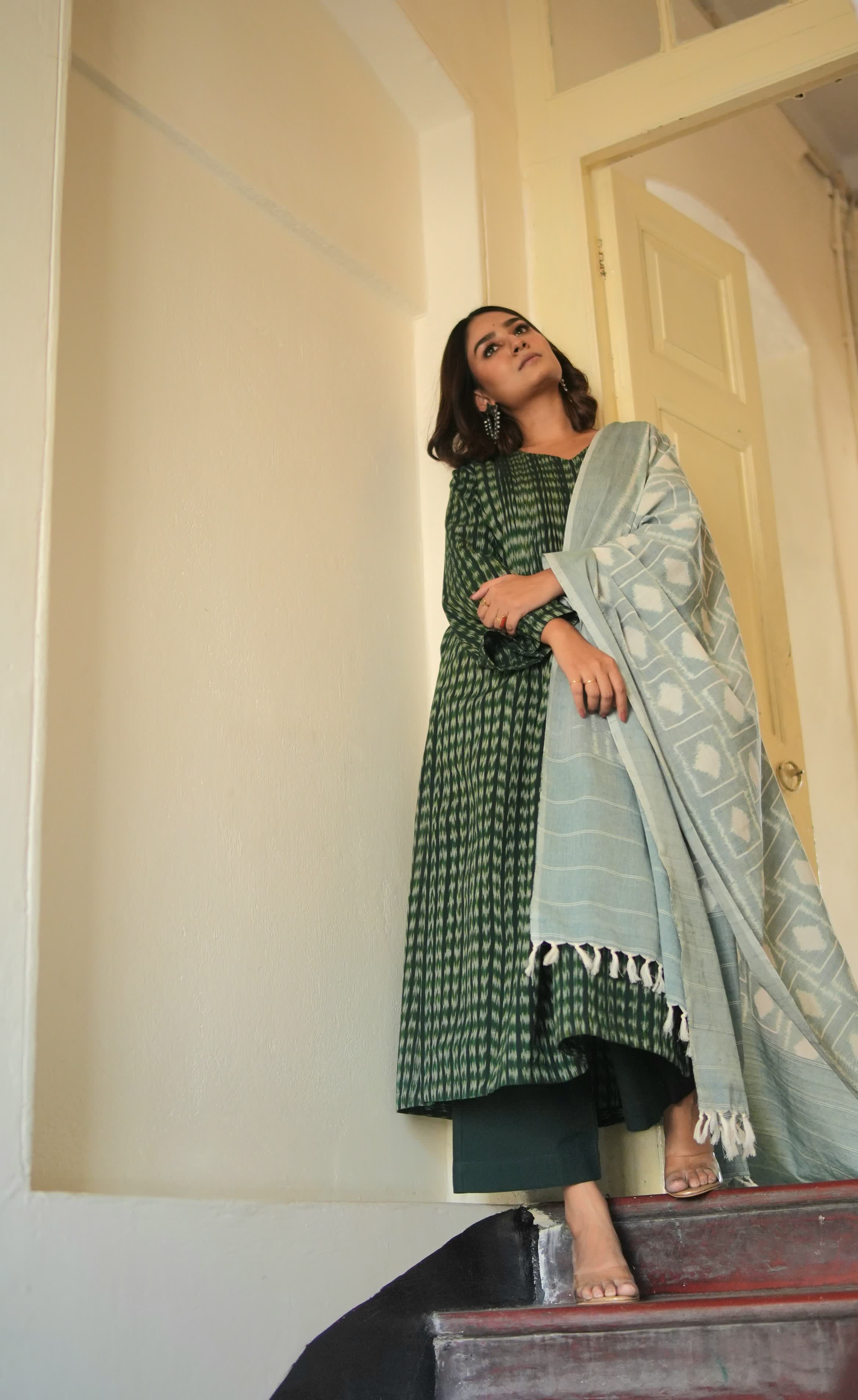 Vridha (Ikat Handloom Cotton)