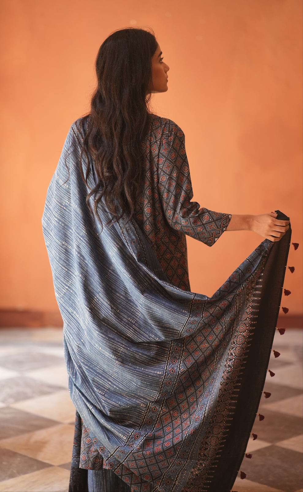 Indigo Mosaic (Ajrakh Cotton)