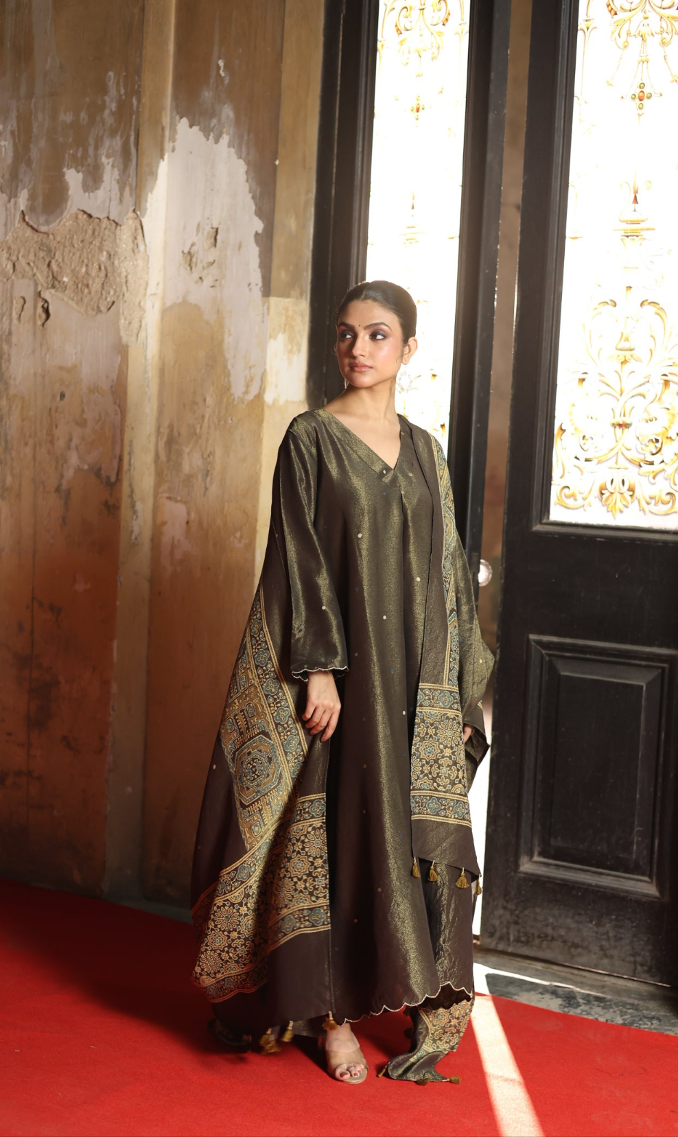 SITARAH - Charcoal Olive