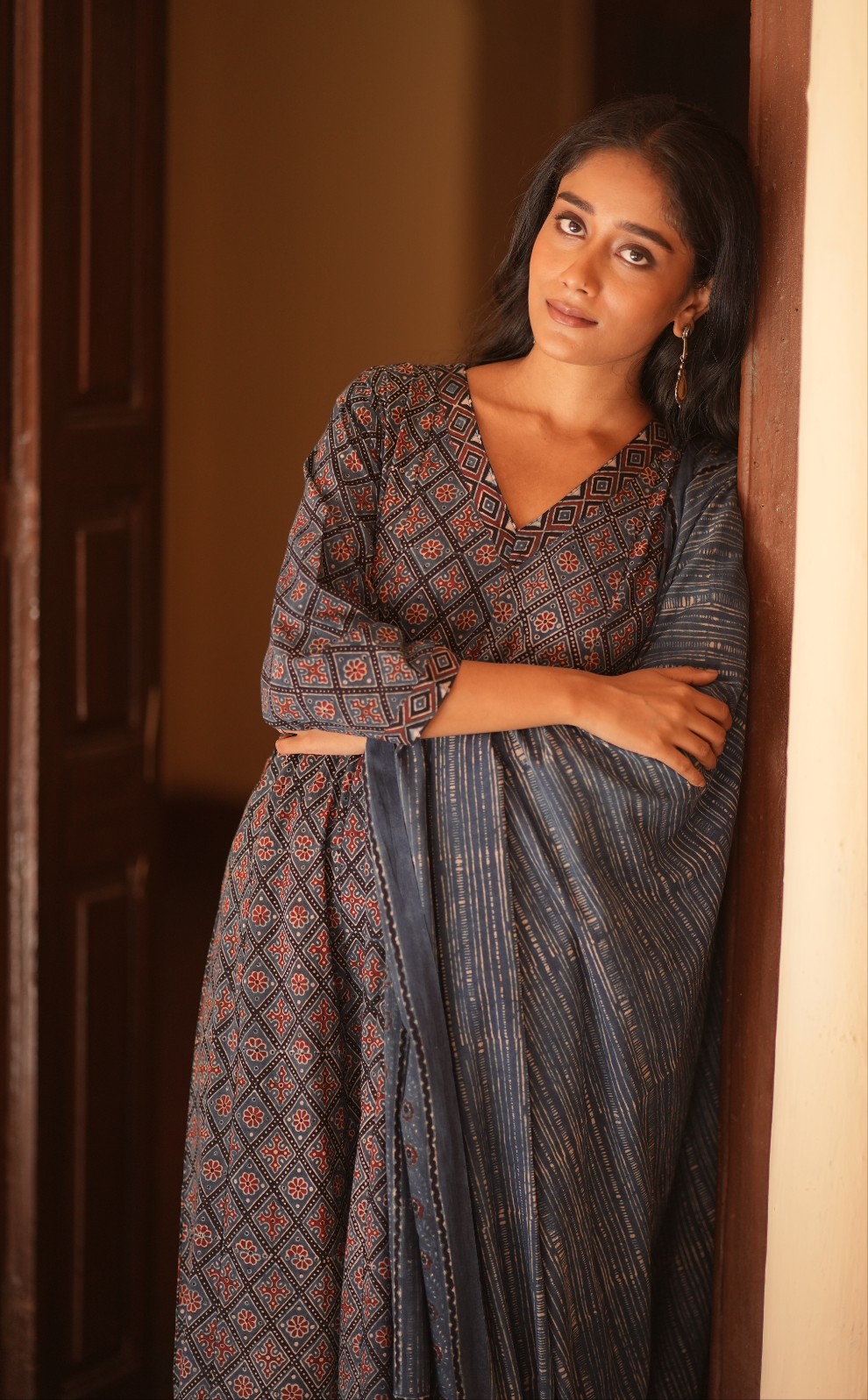 Indigo Mosaic (Ajrakh Cotton)