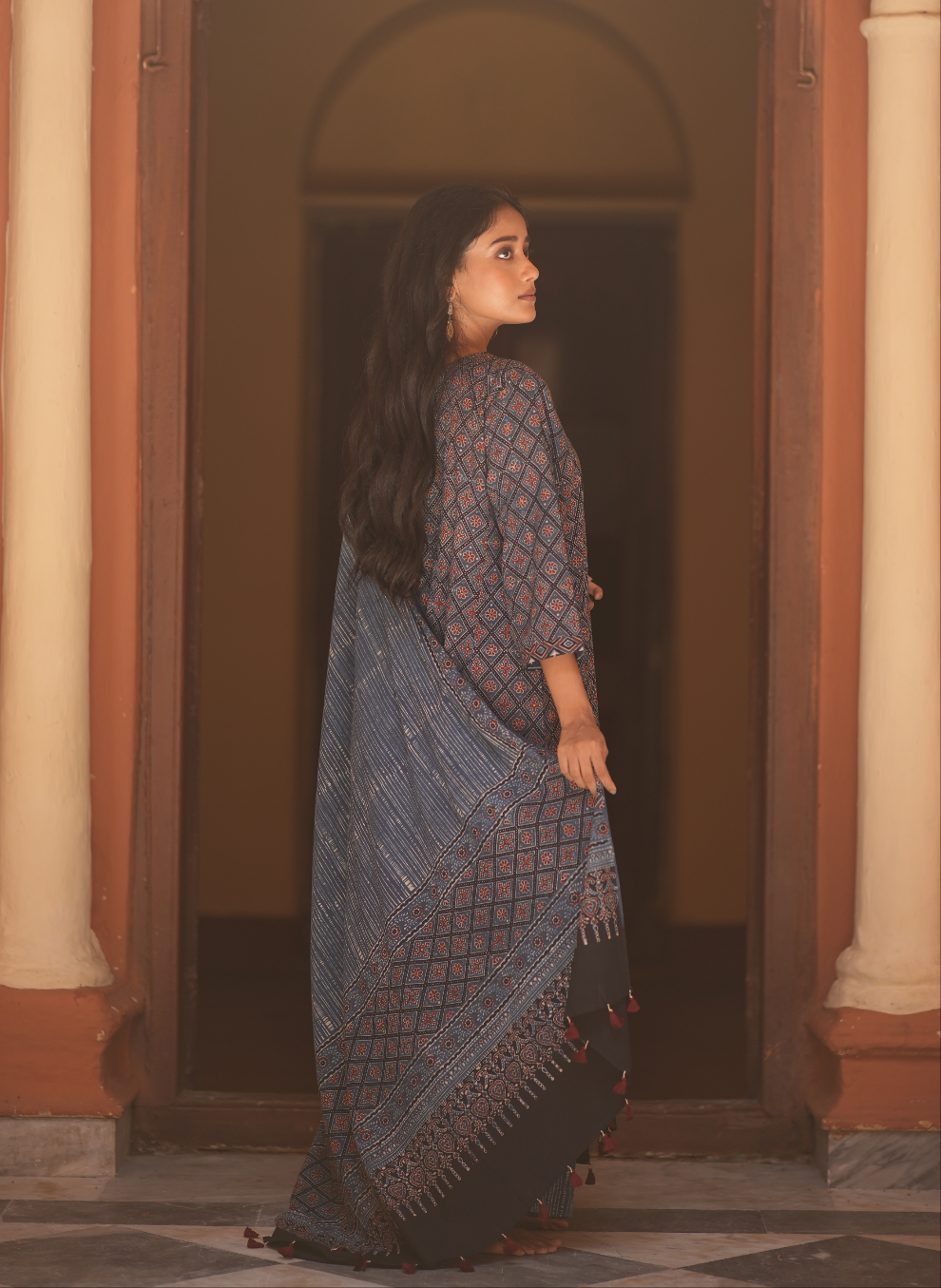 Indigo Mosaic (Ajrakh Cotton)