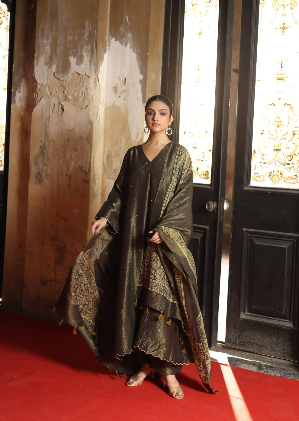 SITARAH - Charcoal Olive