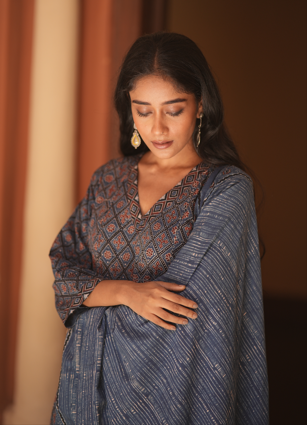 Indigo Mosaic (Ajrakh Cotton)