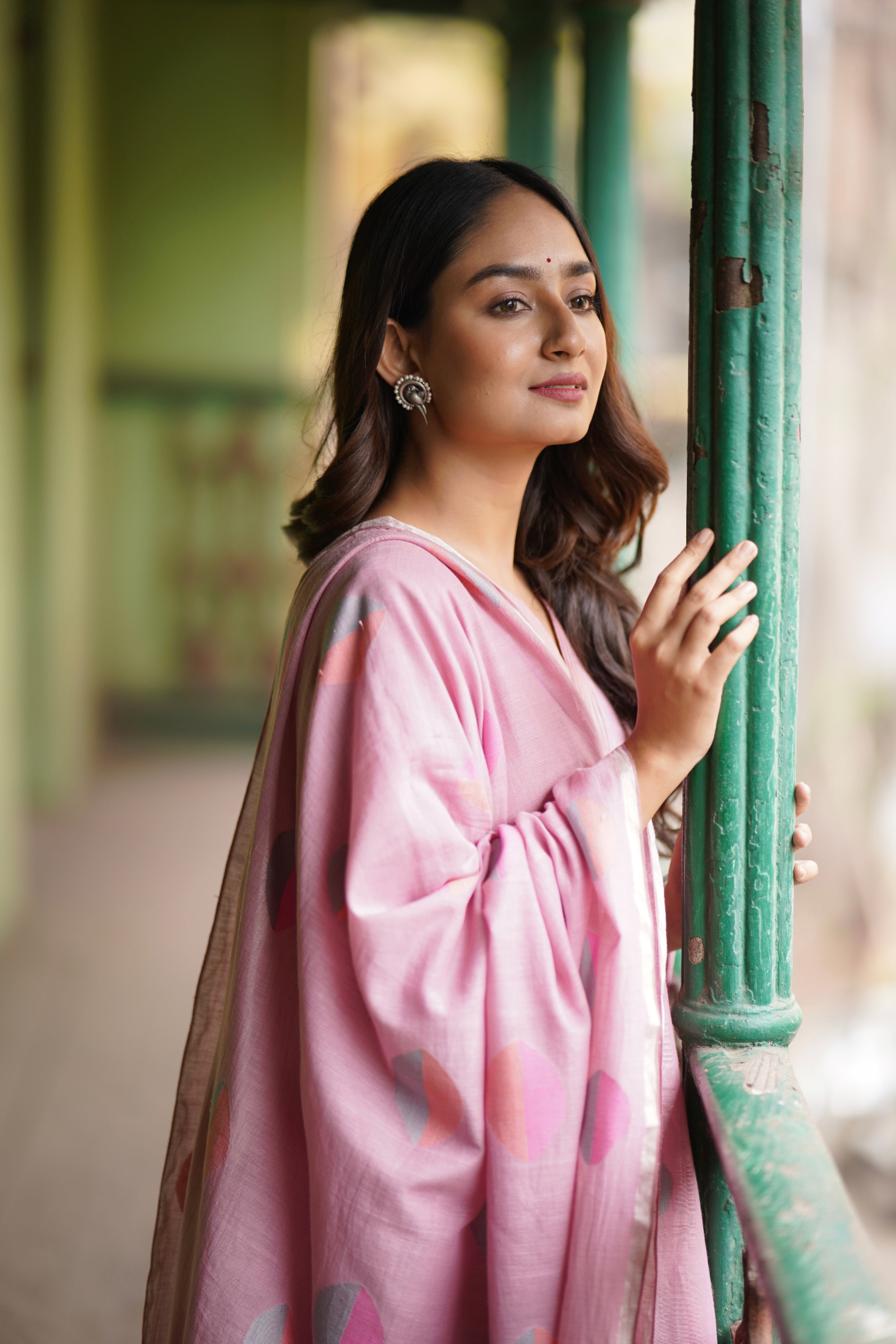 Dusty Rose (Mulmul Jamdani)