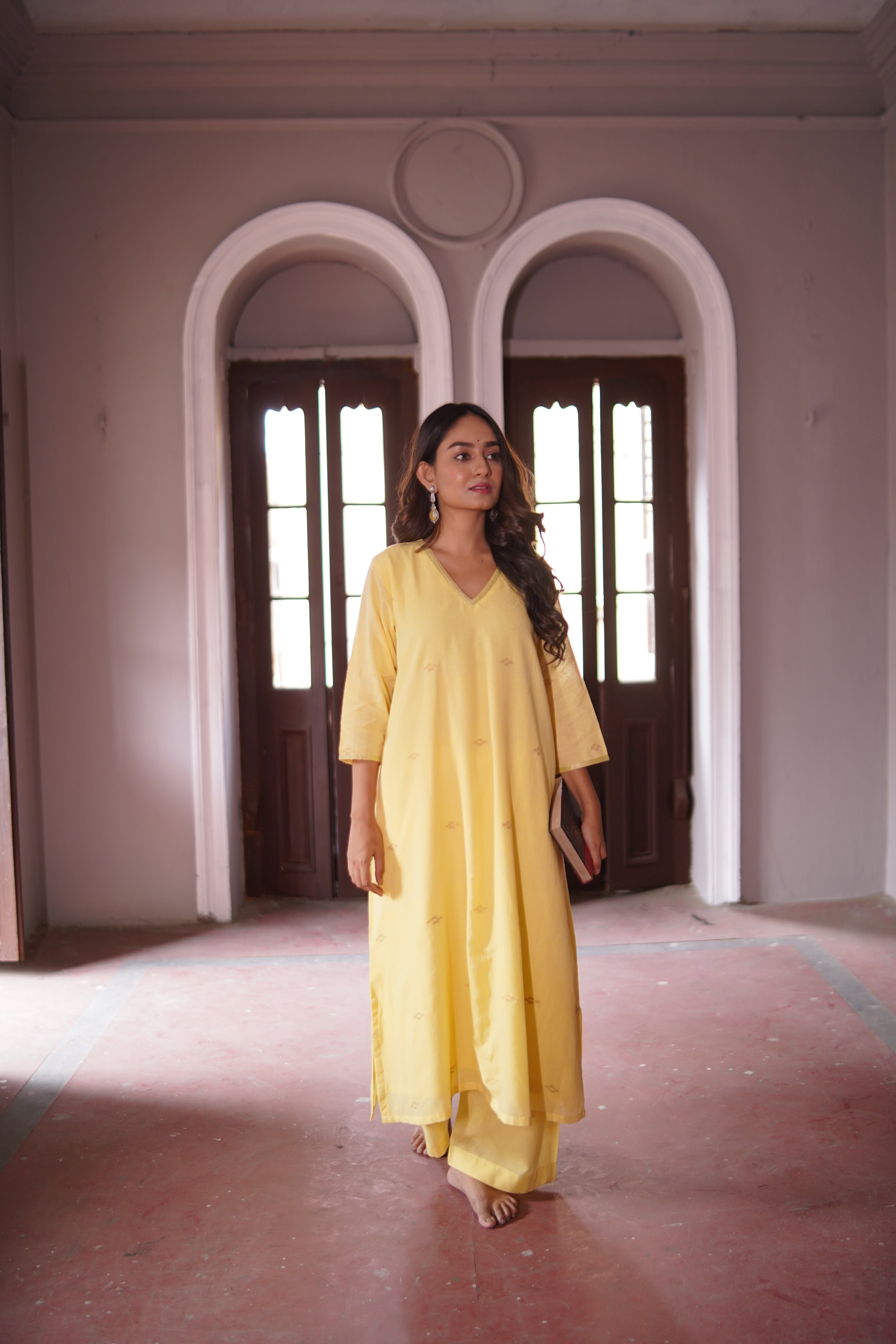 Zari Sunshine (Mulmul Jamdani)
