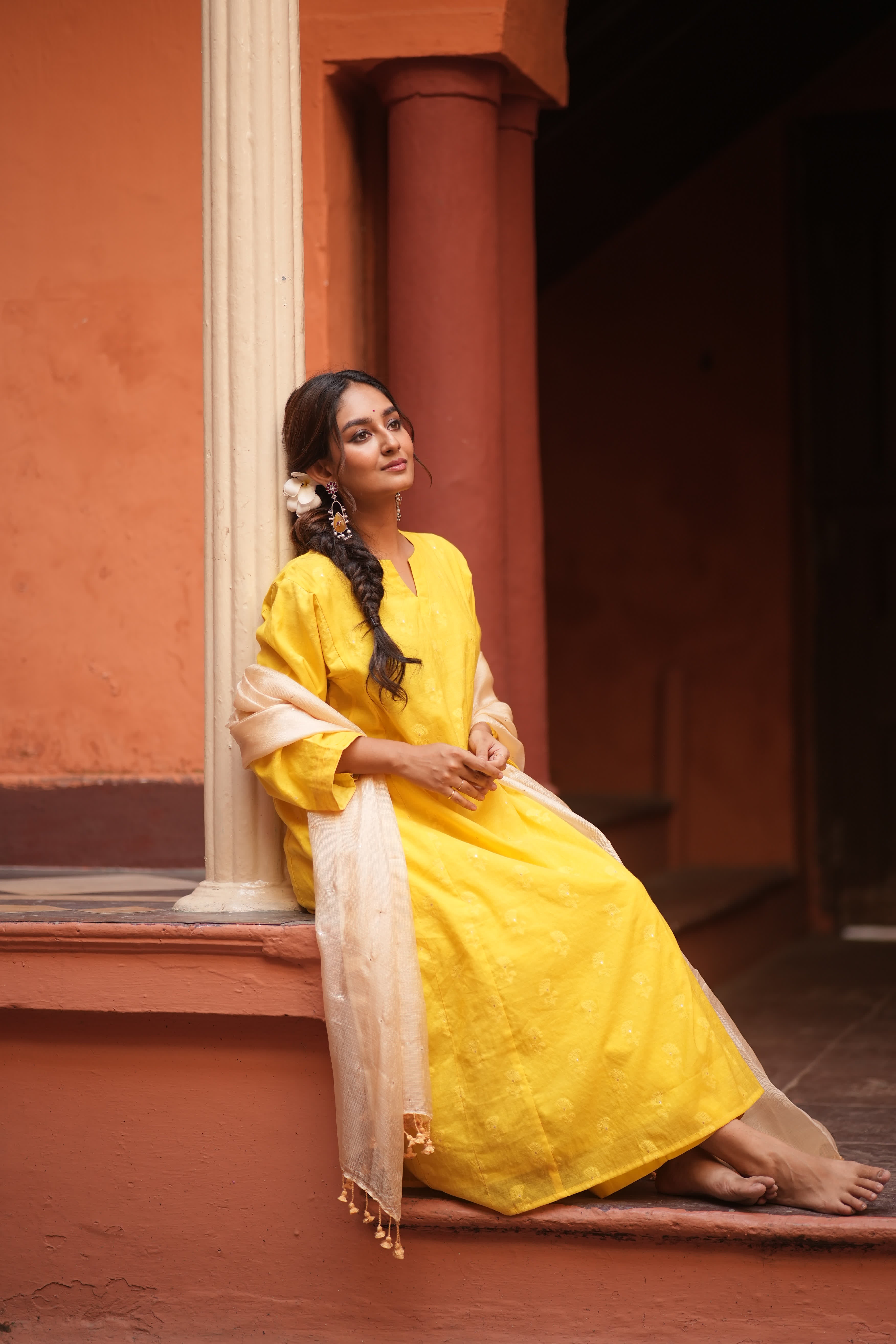 Ruhani-kota (banarasi silk cotton)
