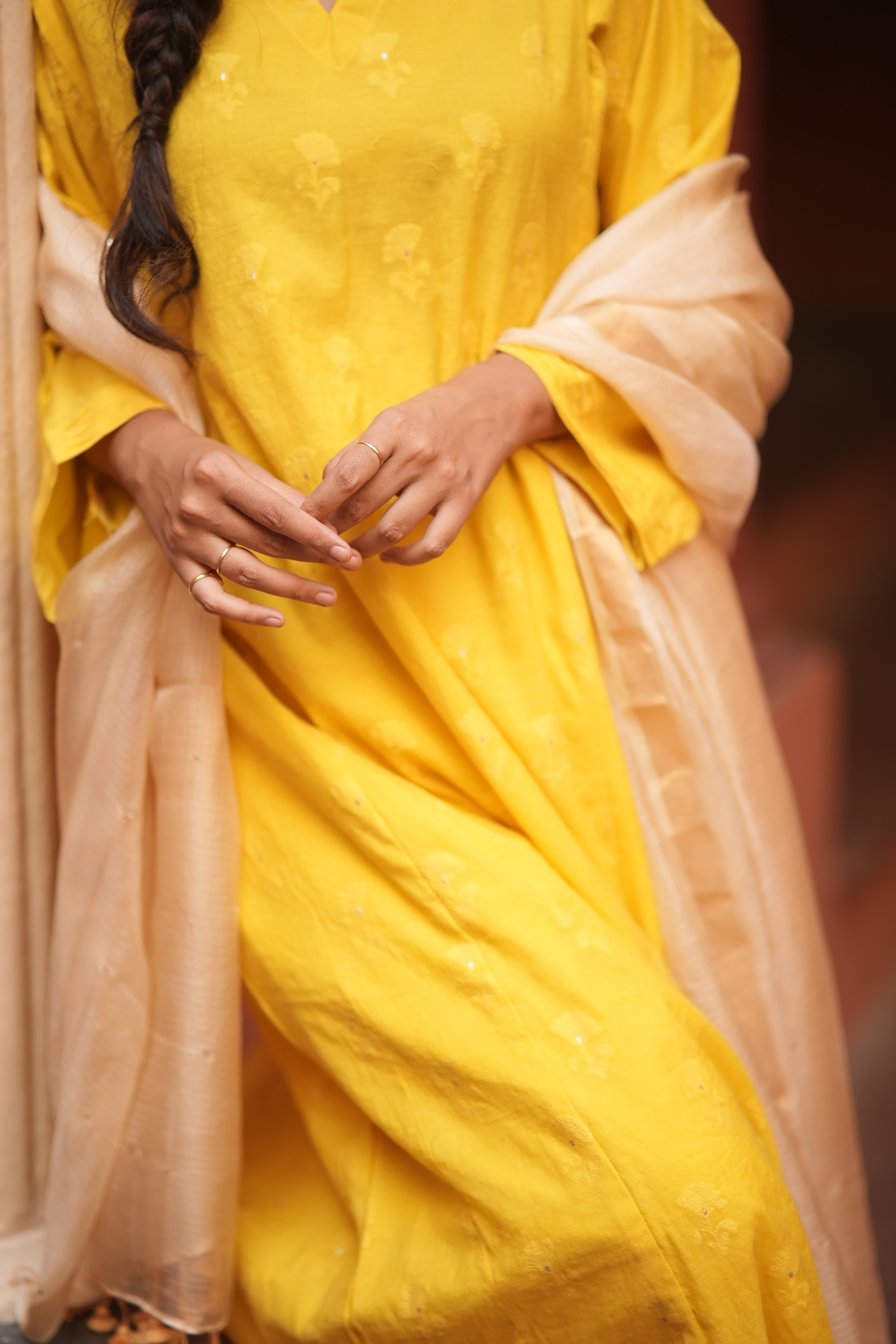 Ruhani-kota (banarasi silk cotton)