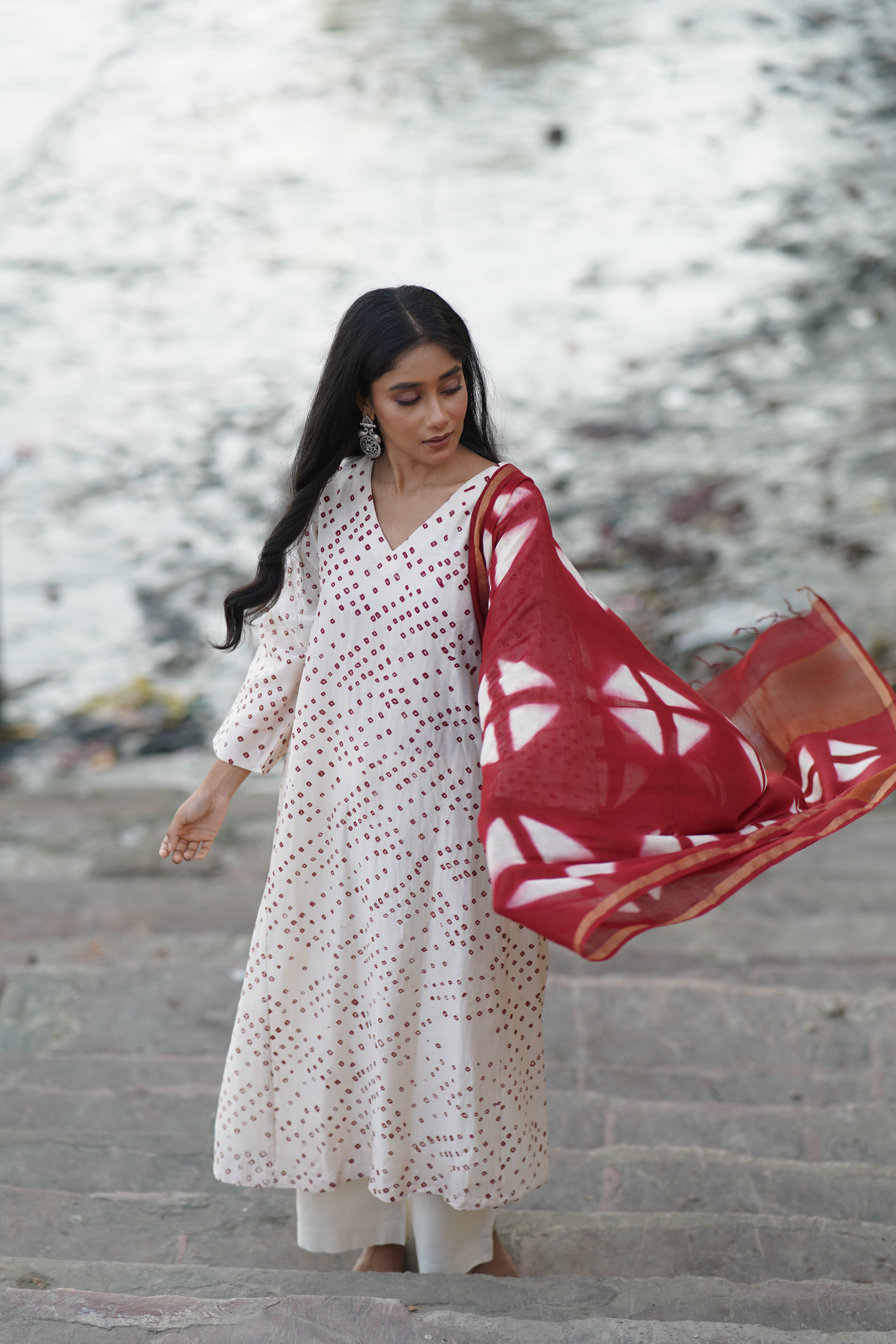 Rang Raga (Chanderi Bhandej , Tie Dye)