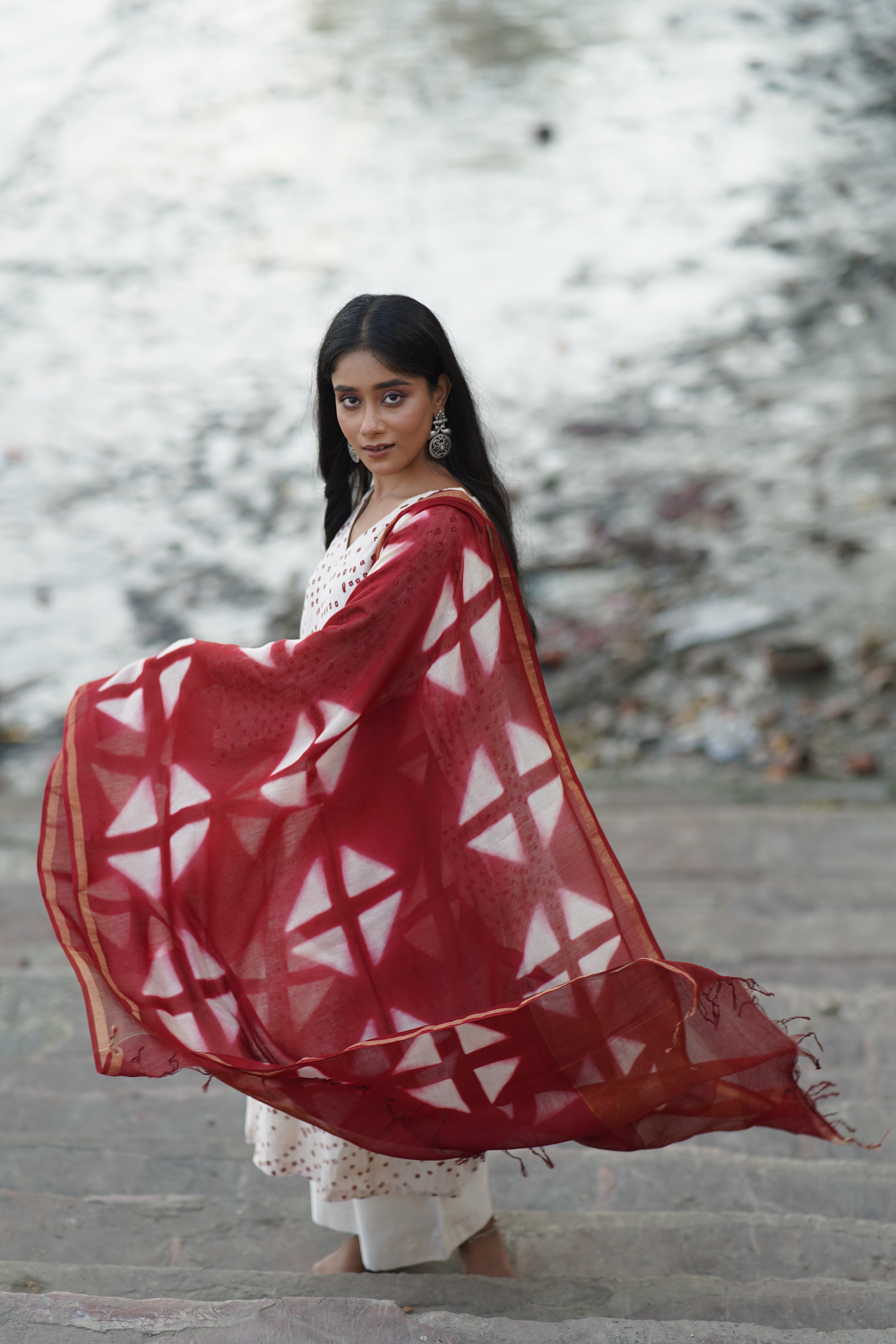 Rang Raga (Chanderi Bhandej , Tie Dye)