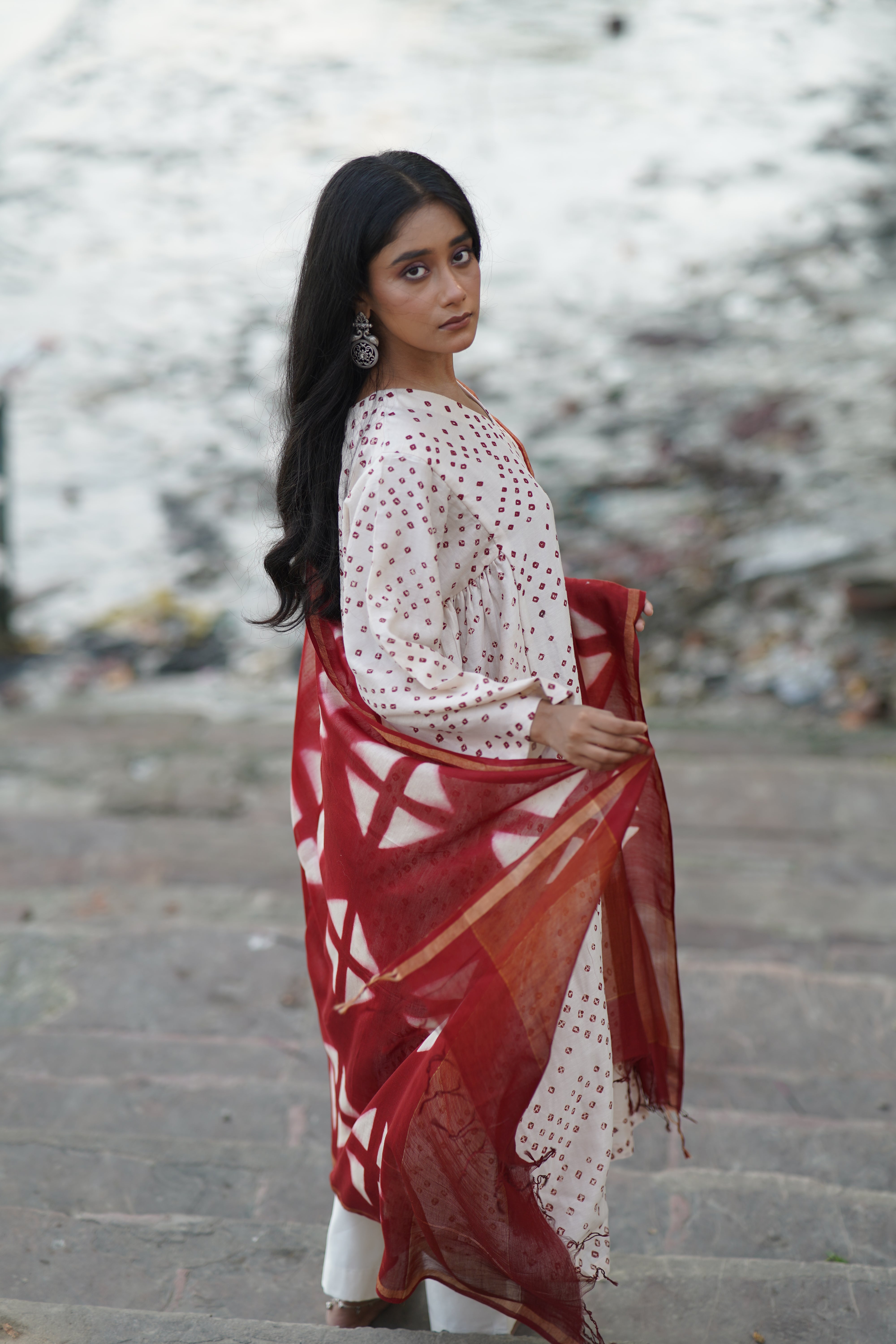 Rang Raga (Chanderi Bhandej , Tie Dye)