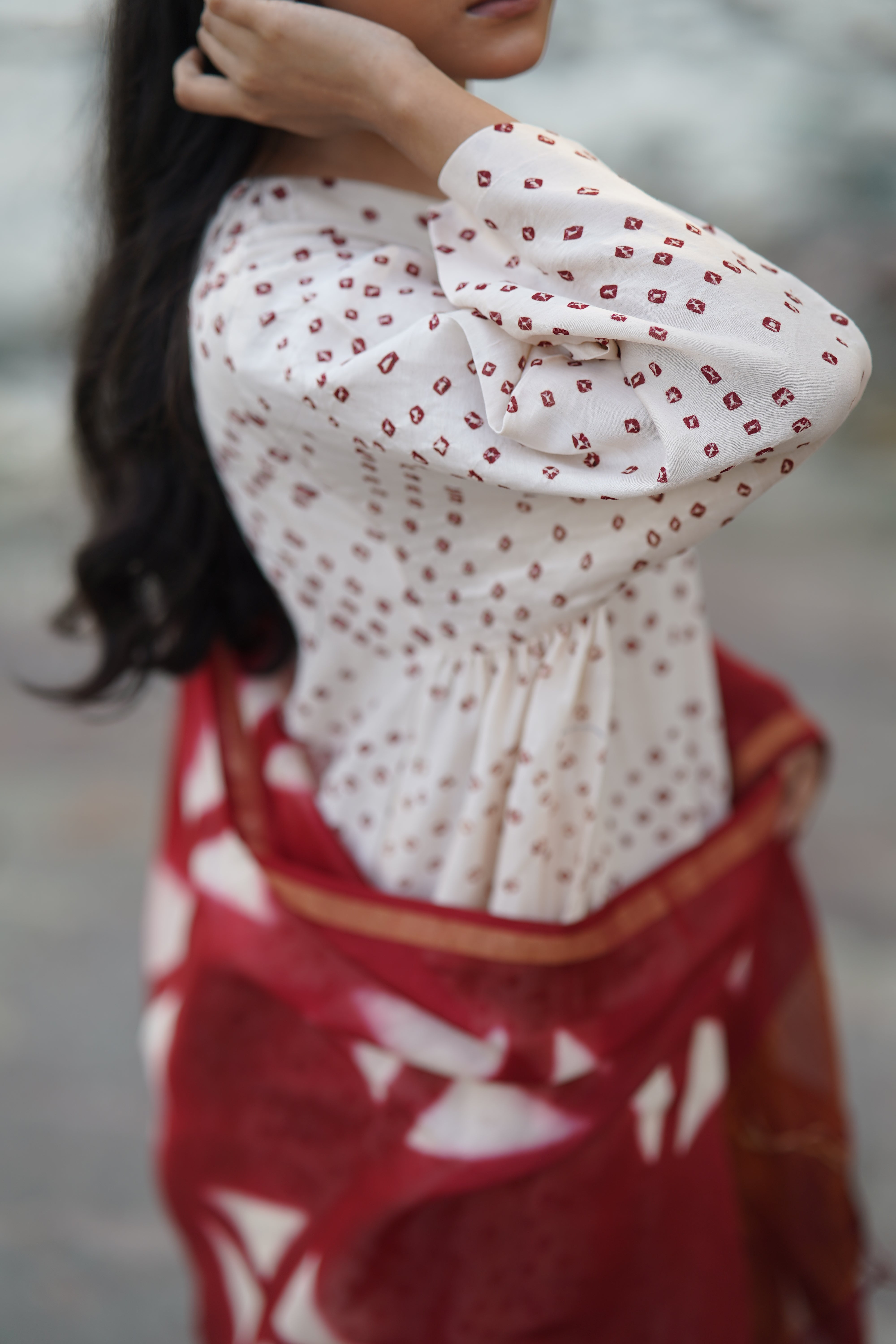 Rang Raga (Chanderi Bhandej , Tie Dye)