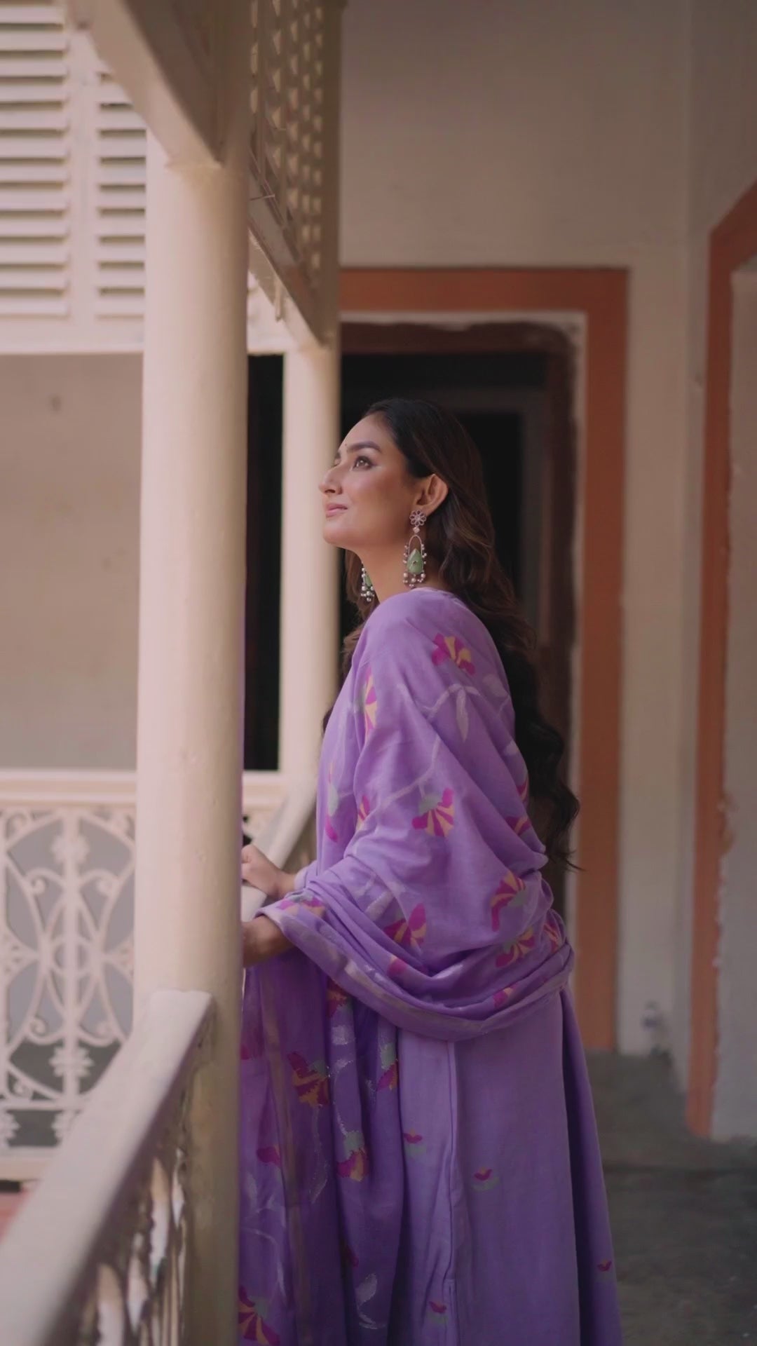 Lavender Bliss (Mulmul Jamdani)