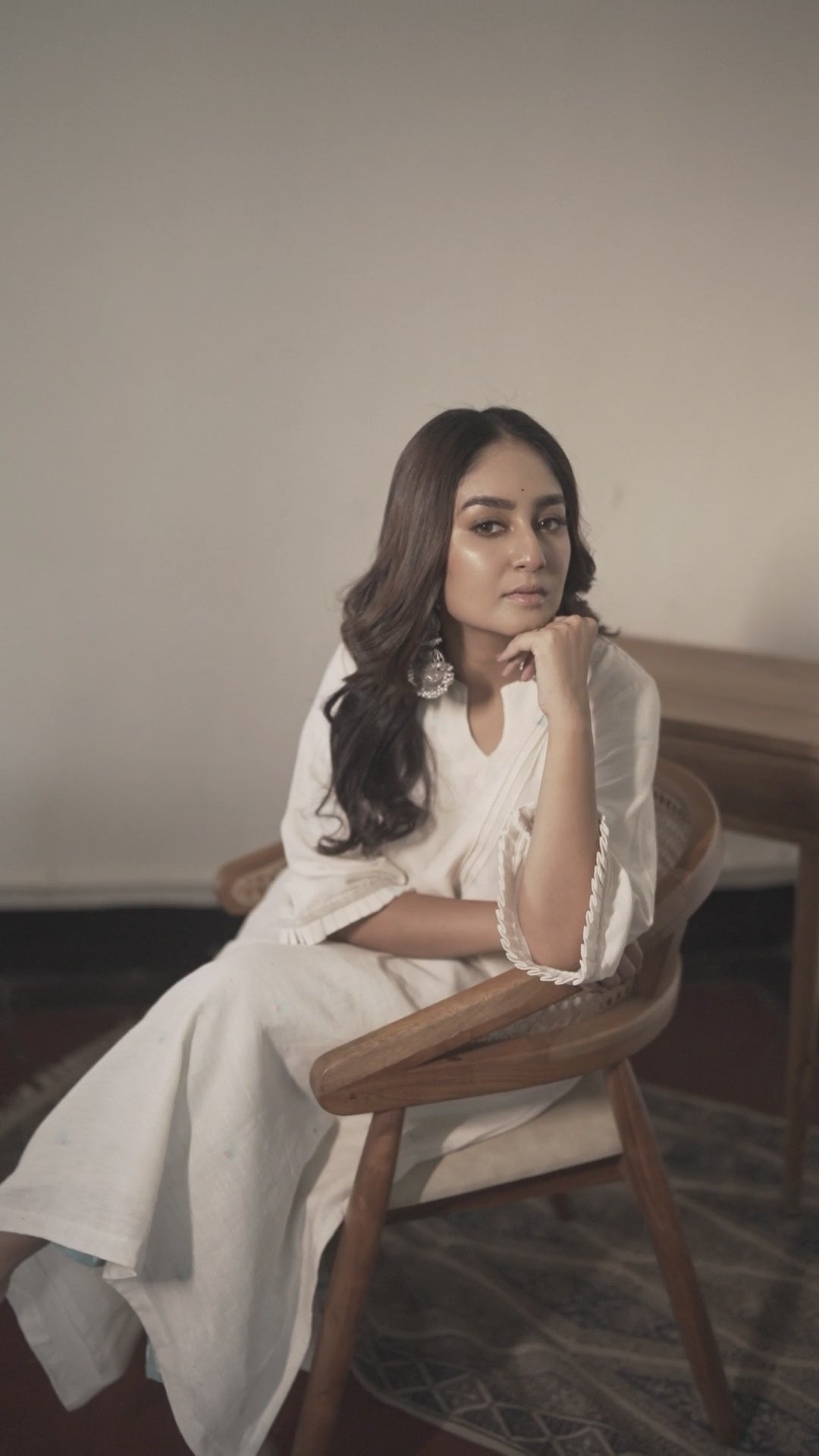 Skyline White (Organic Cotton Jamdani Coord)