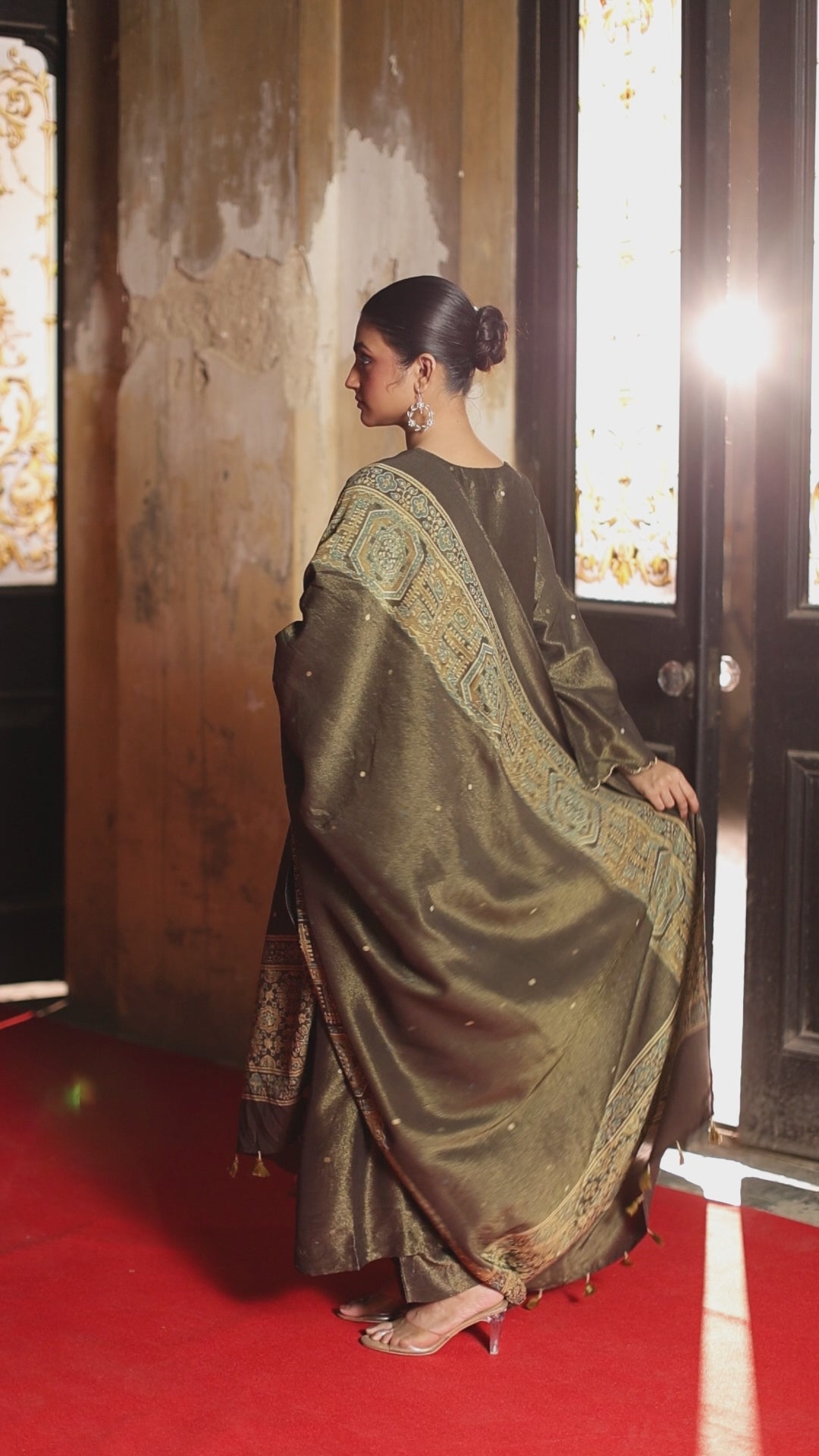 SITARAH - Charcoal Olive