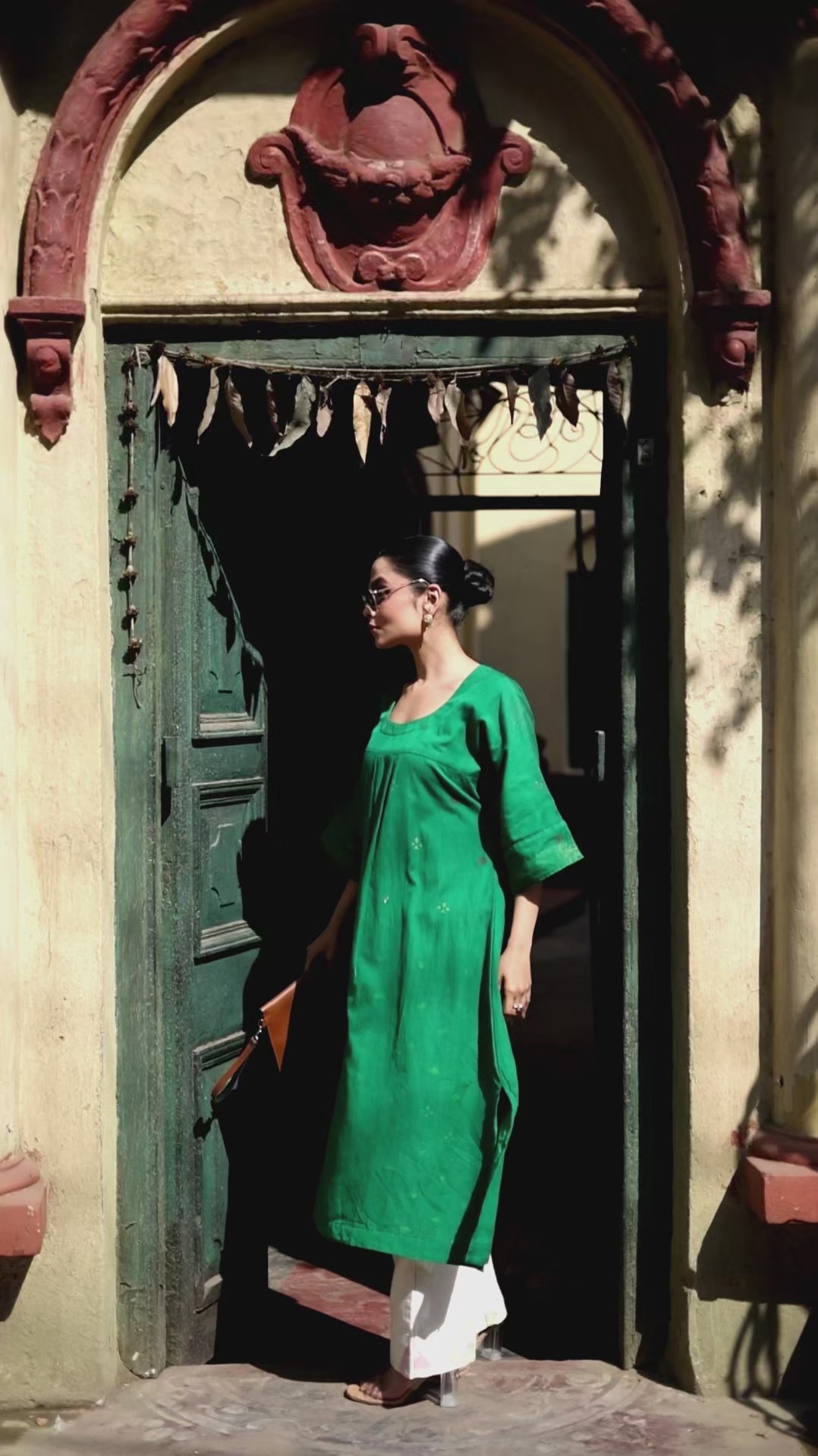 First Leaf (Organic Cotton Jamdani Coord)