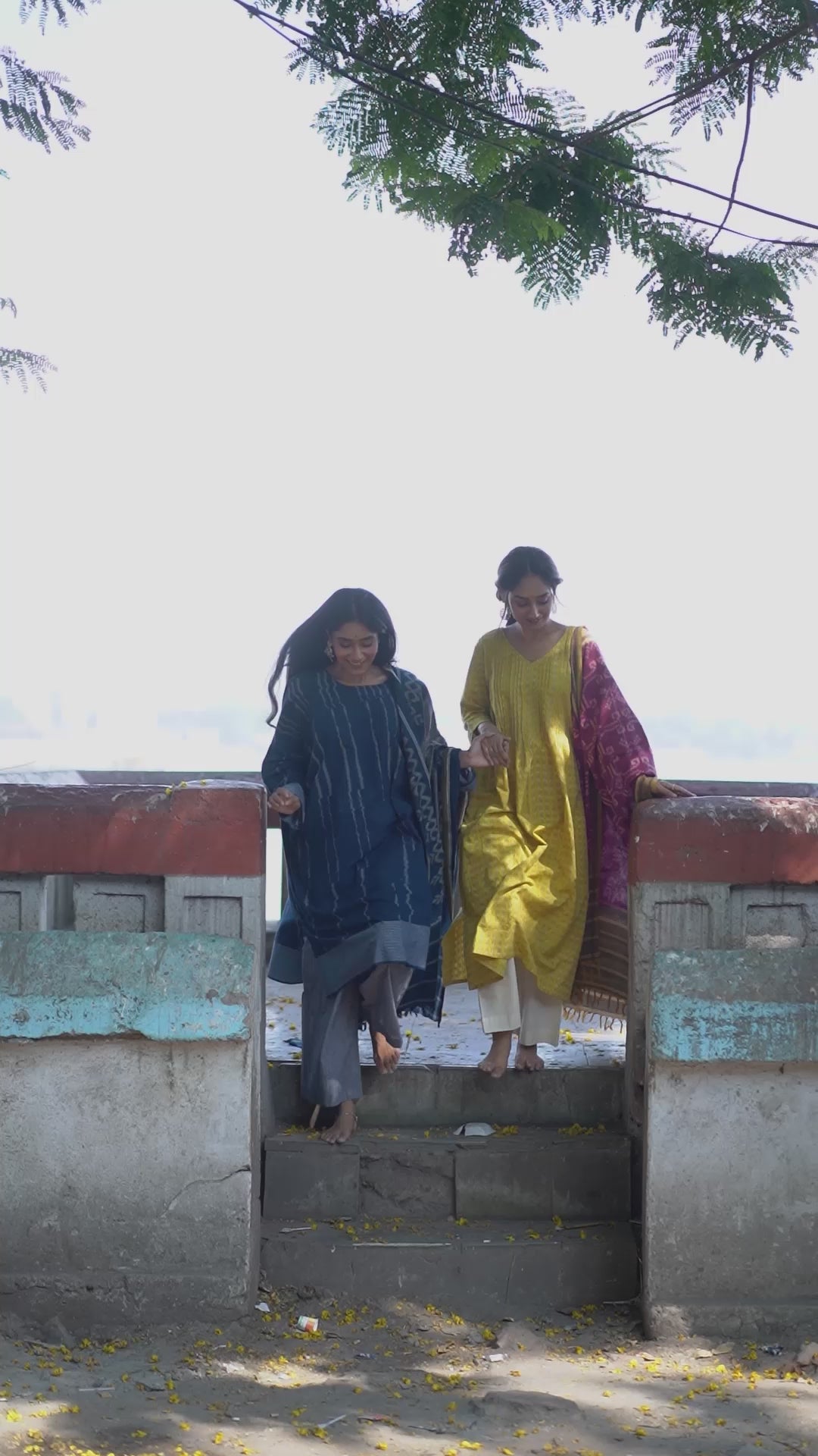 Blush Sunshine (Ikat Handloom Cotton)