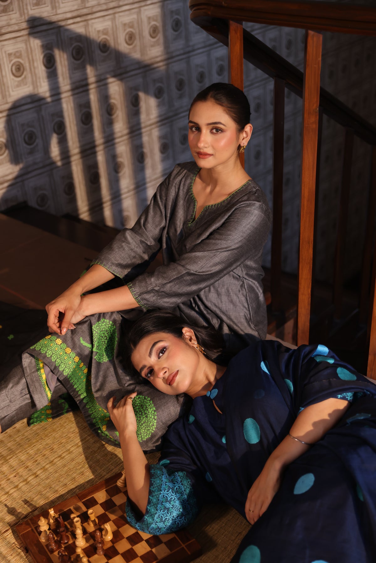 Mekhela - Grey (Assamese Handloom)