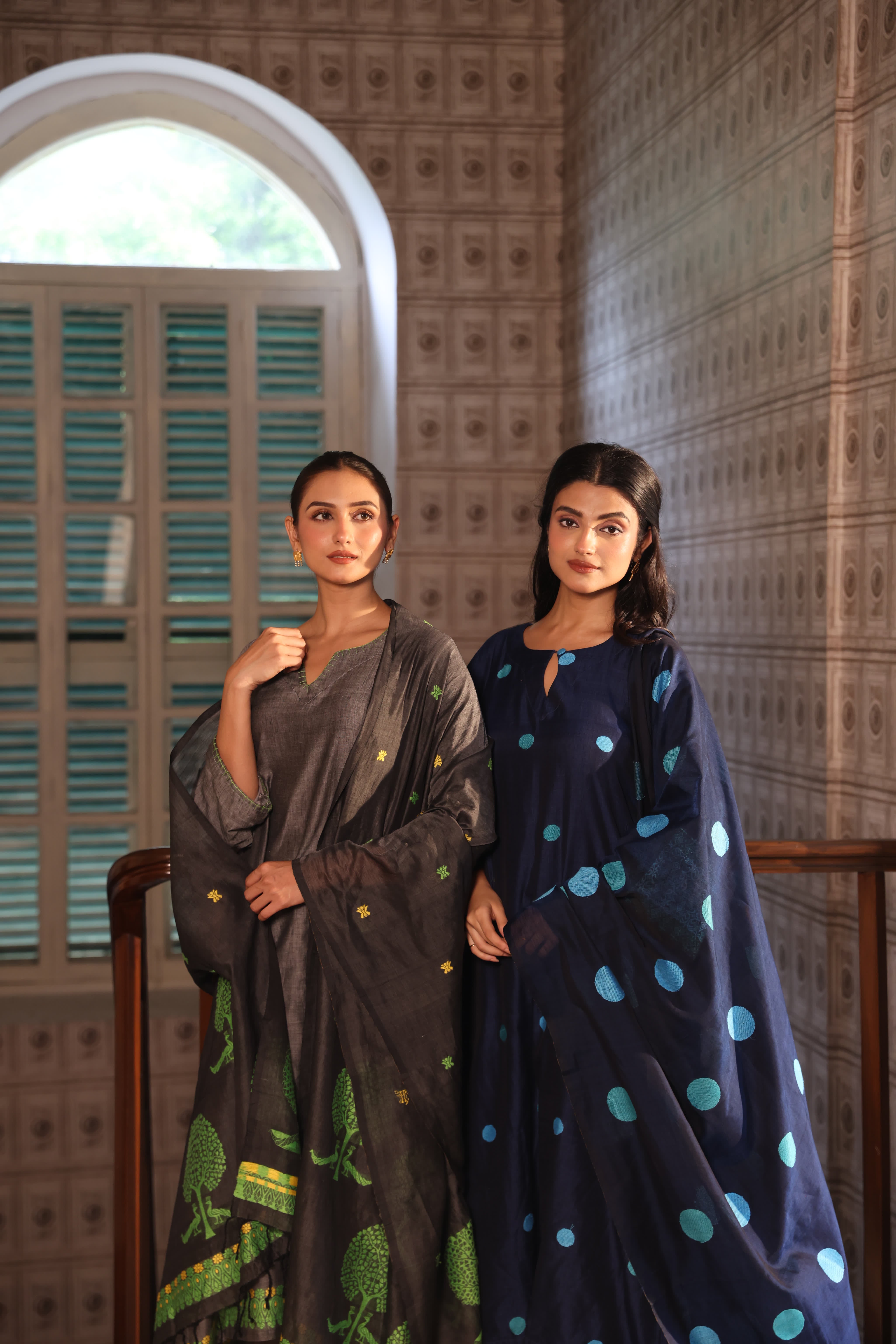 Mekhela - Grey (Assamese Handloom)
