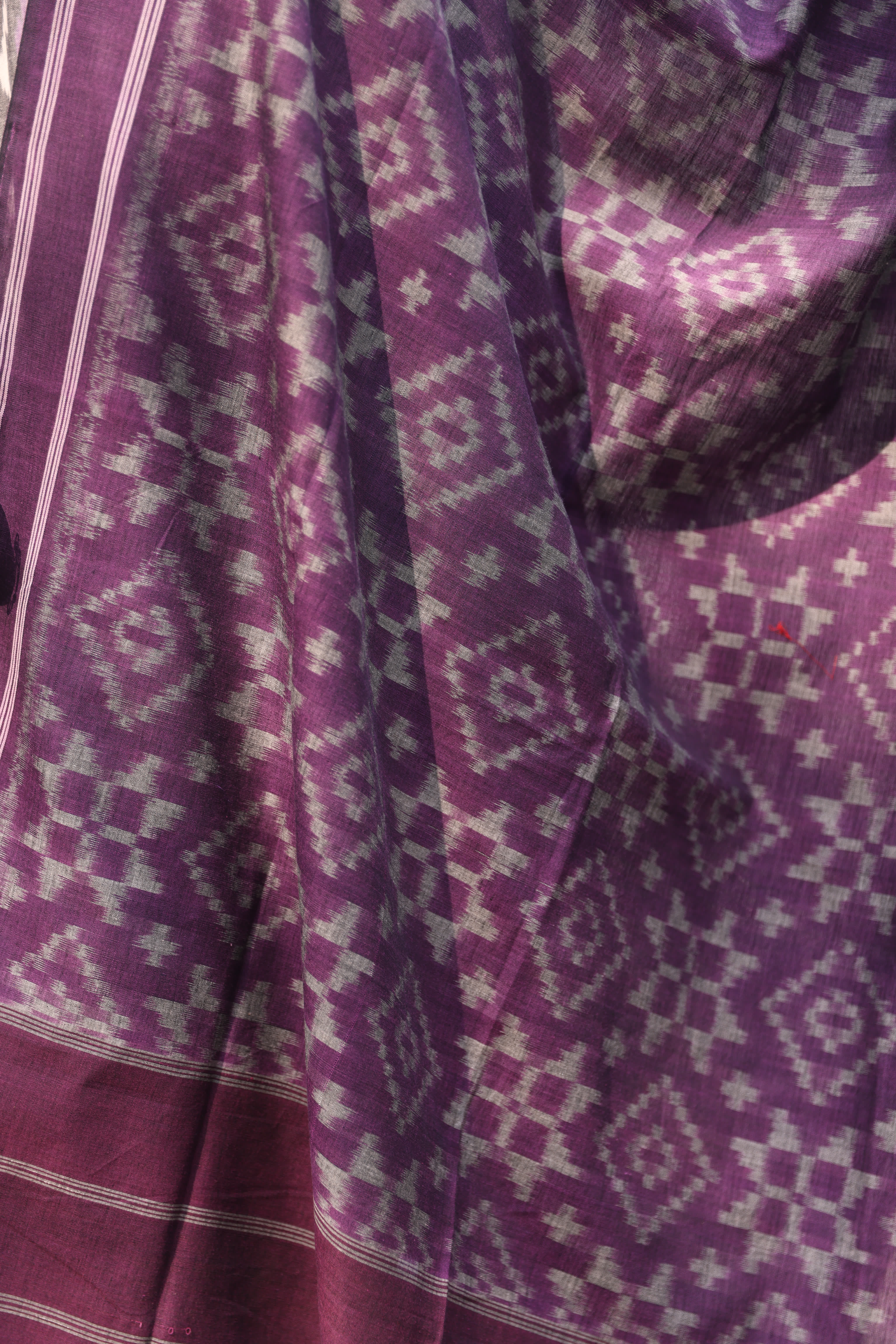 Sahaj - Purple (Ikat Handloom Cotton)