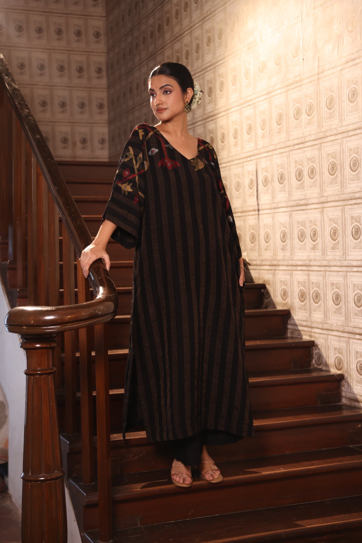 NIGAH (Organic Cotton Zari Jamdani Coord)