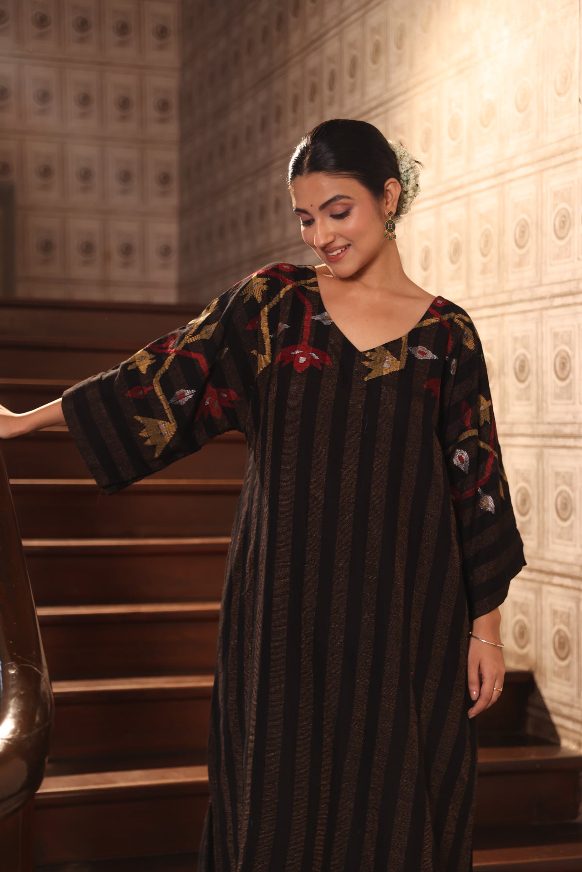 NIGAH (Organic Cotton Zari Jamdani Coord)