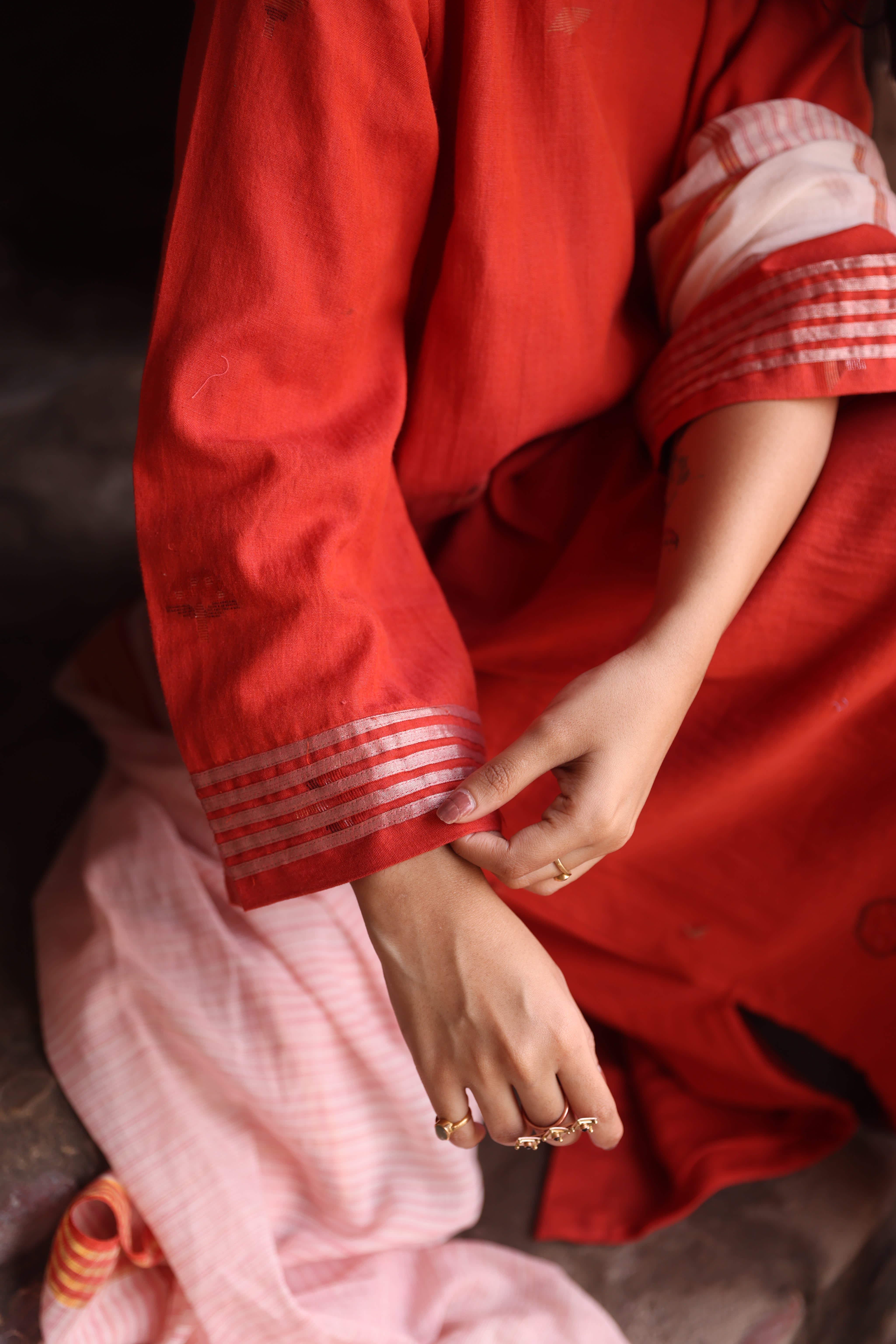 GERUA (Mulmul Jamdani)