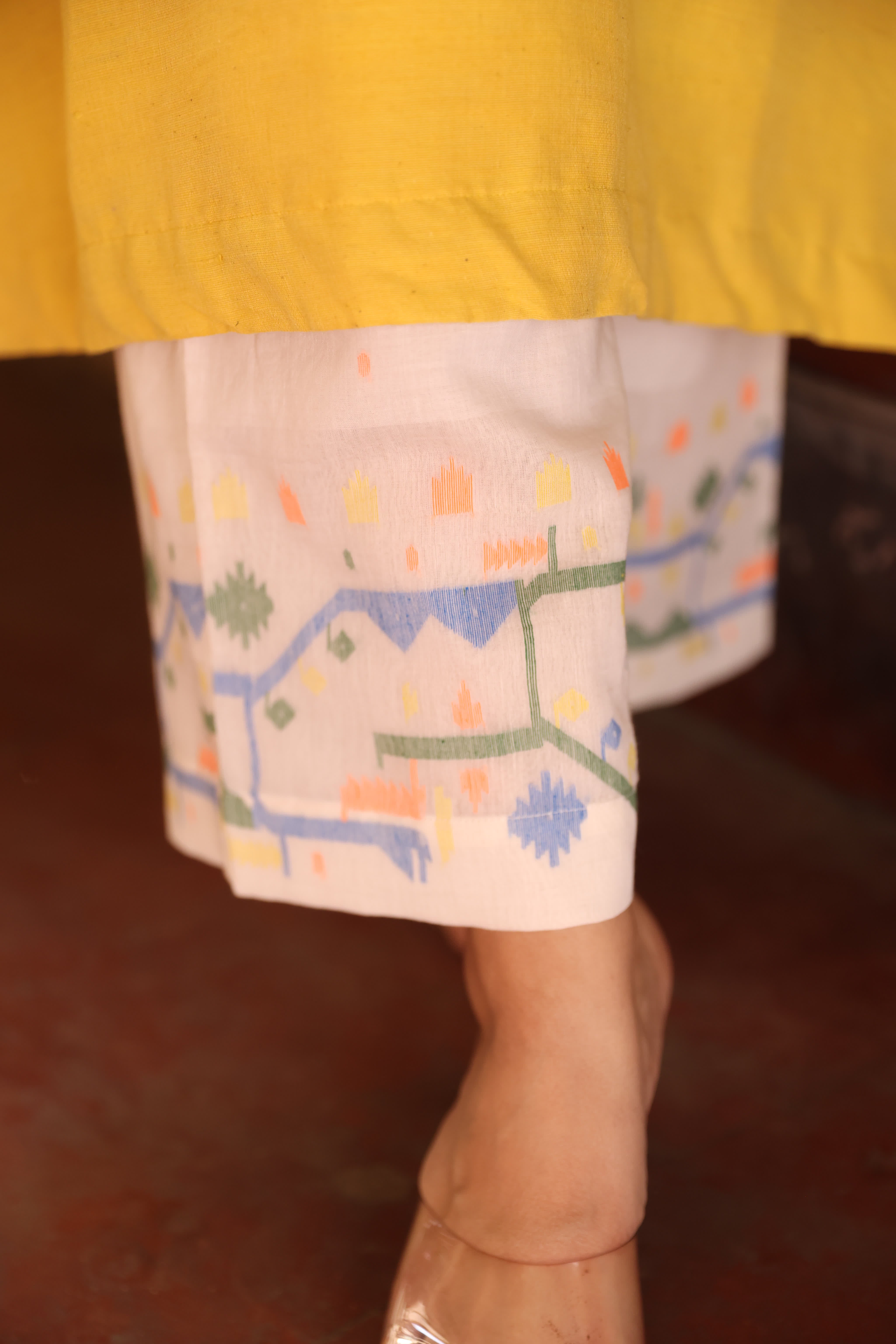 Lumen Sun (Organic Cotton Jamdani Coord)